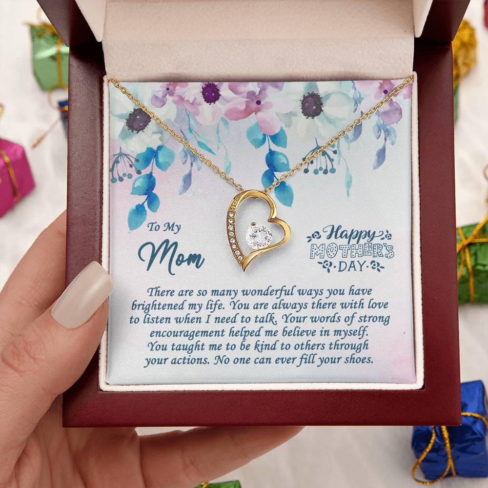 Mother's Day Gift Necklace For Mom Mother's Day Necklace Best Gift For Mom Mother's Day Necklace 2 Forever Love Necklace