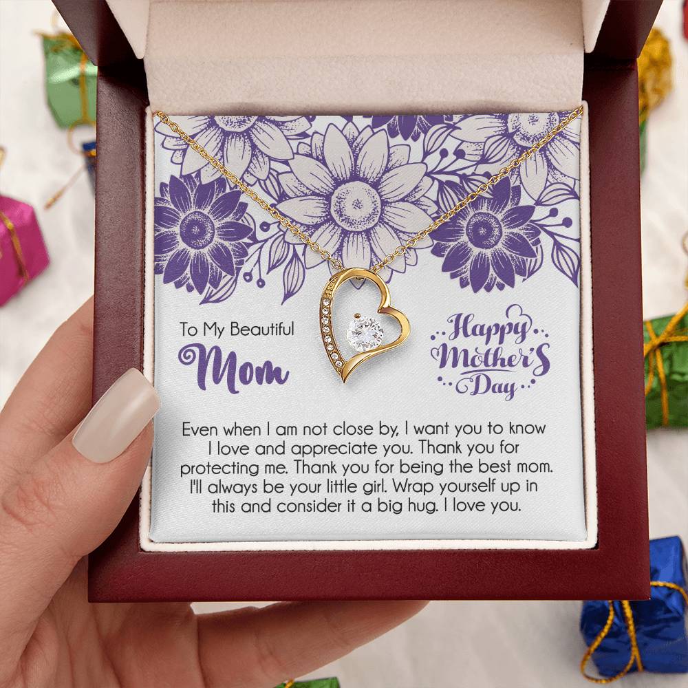 Mother's Day Gift Necklace For Mom Mother's Day Necklace Best Gift For Mom Mother's Day Necklace 1 Forever Love Necklace