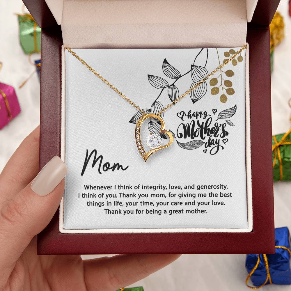 Mother Necklace Customize Gift💓 Mother's Day Gift Alluring Necklace Forever Love Necklace