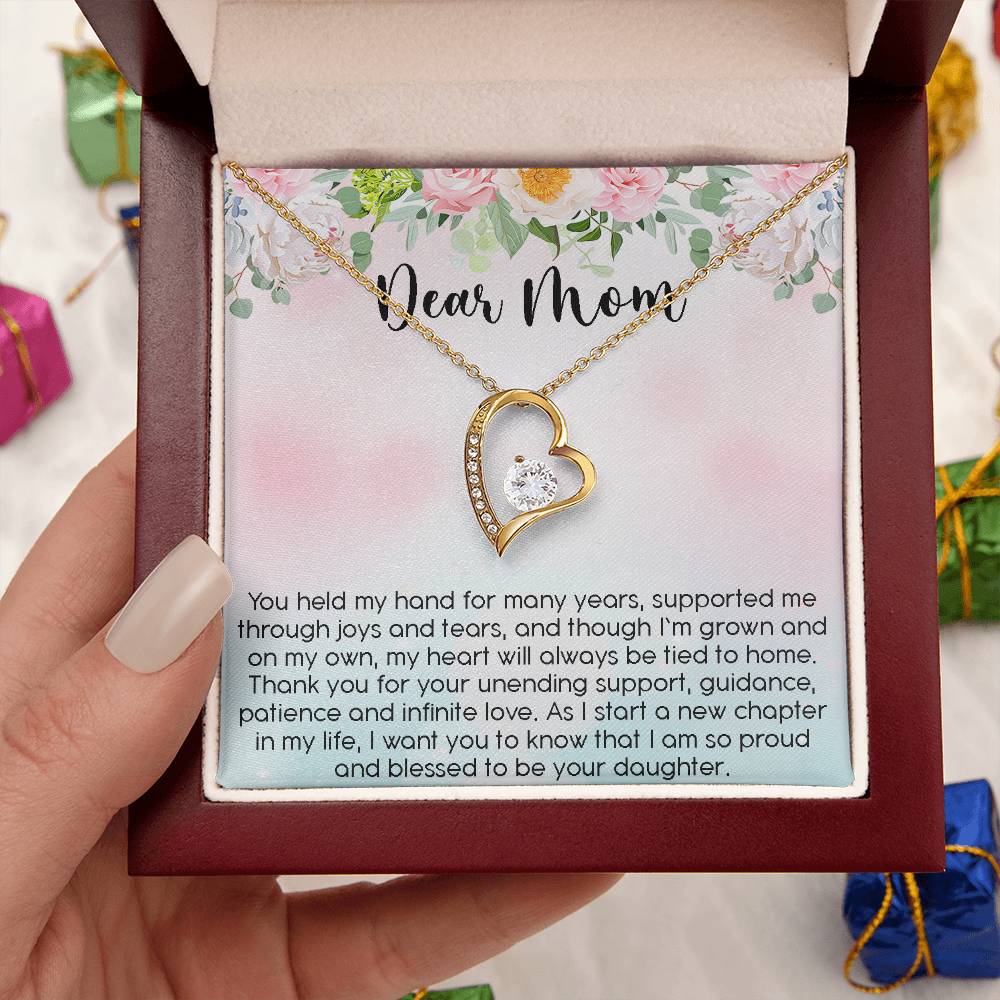 Mother Of The Bride Gift Mother Of The Bride Gift From Daughter Mother Of The Bride Mom Wedding Gift From Bride 1 Forever Love Necklace