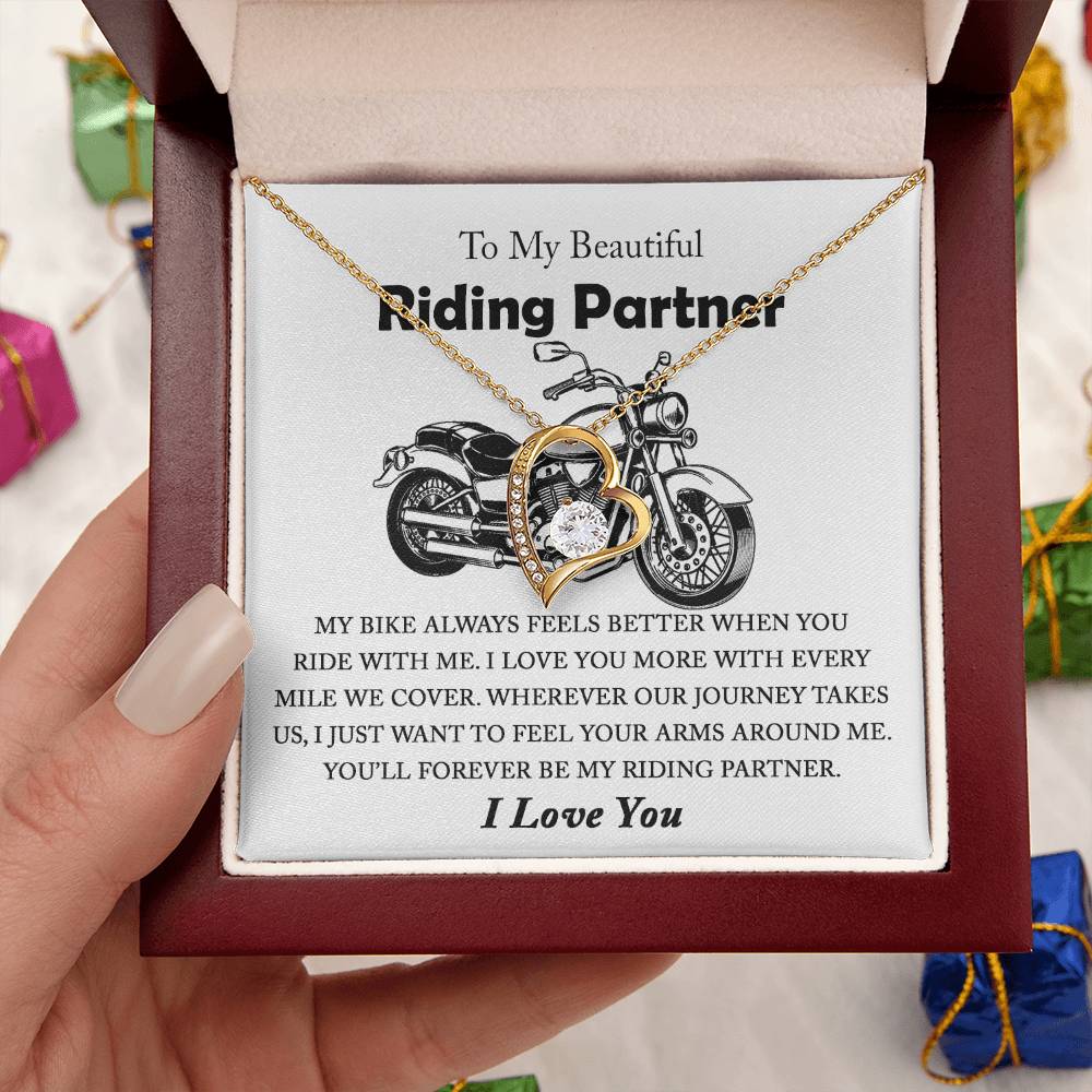Riding Partner Forever Love Necklace