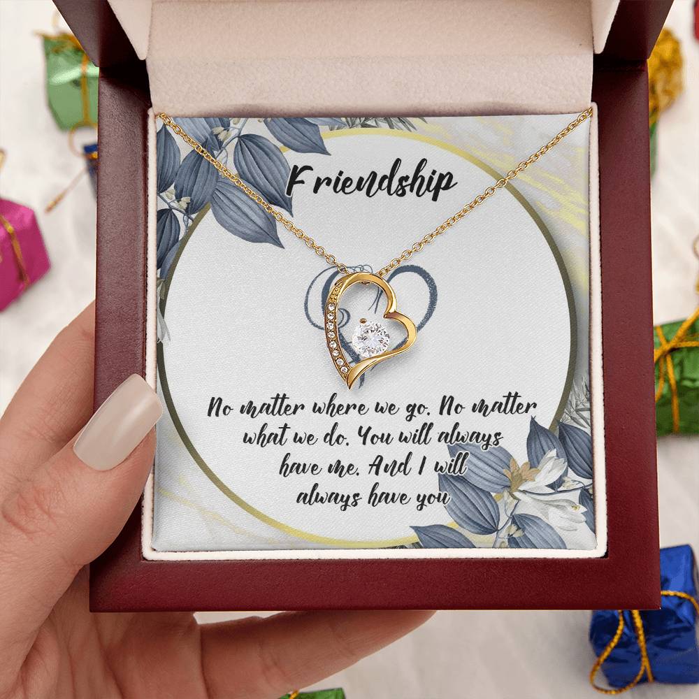 Best Friend Necklace Gift Friendship Necklace Gift Best Friend Birthday Gift Jewelry Soul Sister Forever Love Necklace Friendship Forever Love Necklace