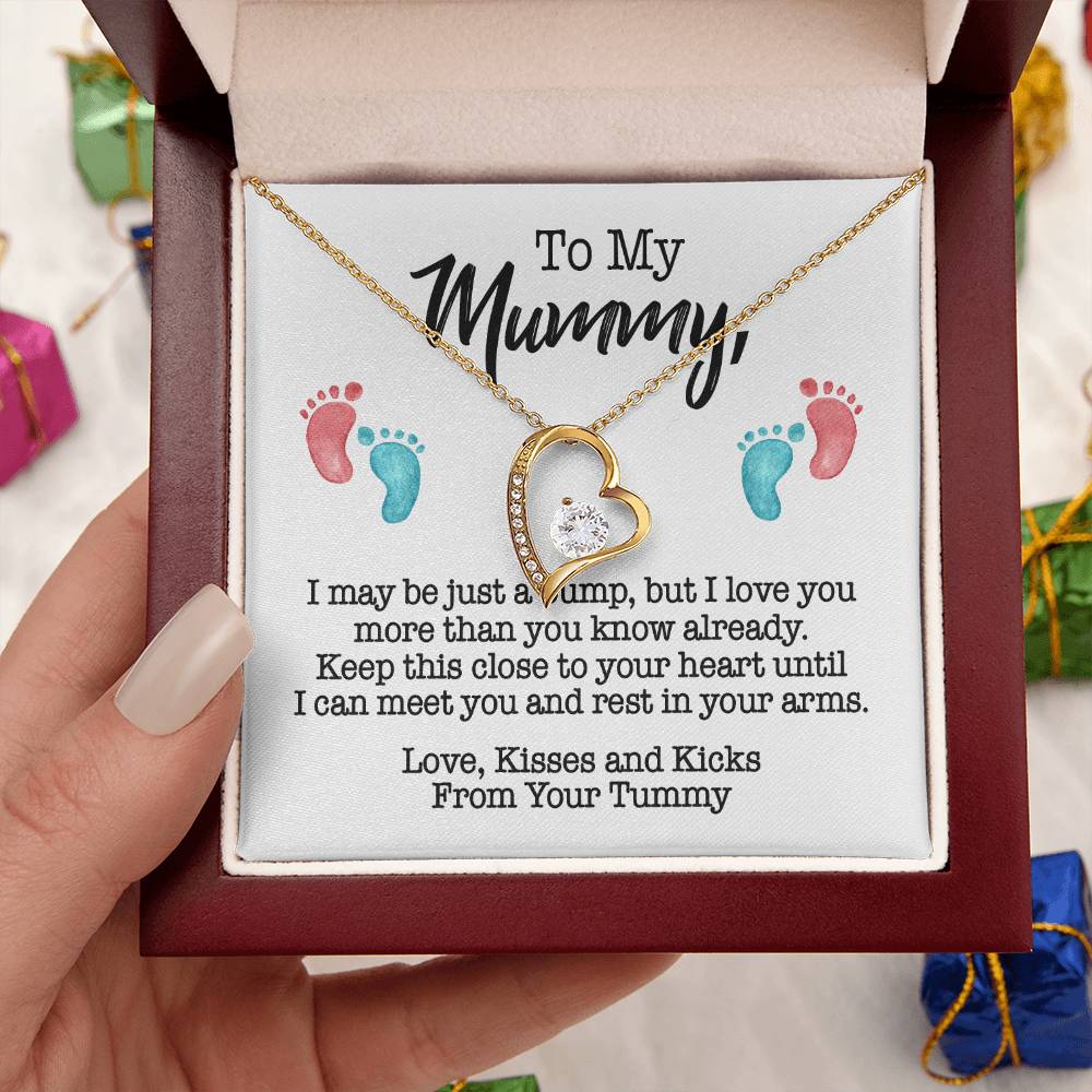 Perfect Gift For A New Mummy Forever Love Necklace