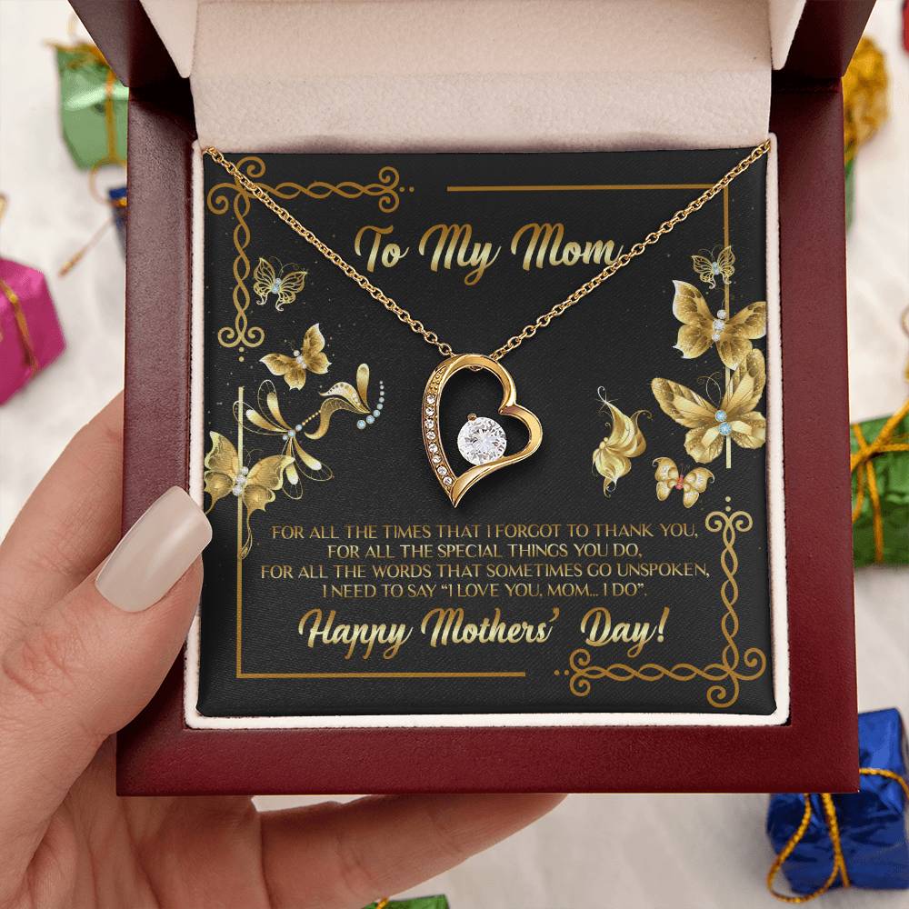 Mother's Day Gift - Forever Love Necklace 1 Forever Love Necklace