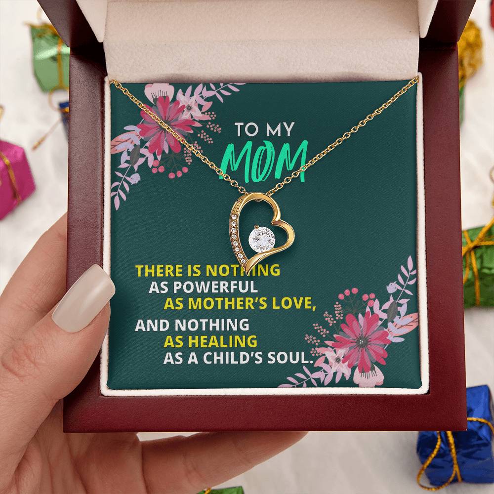 To My Mom Mother Necklace Gift For Mother Xmas Christmas Customize Gift To My Mom 7 1 Forever Love Necklace