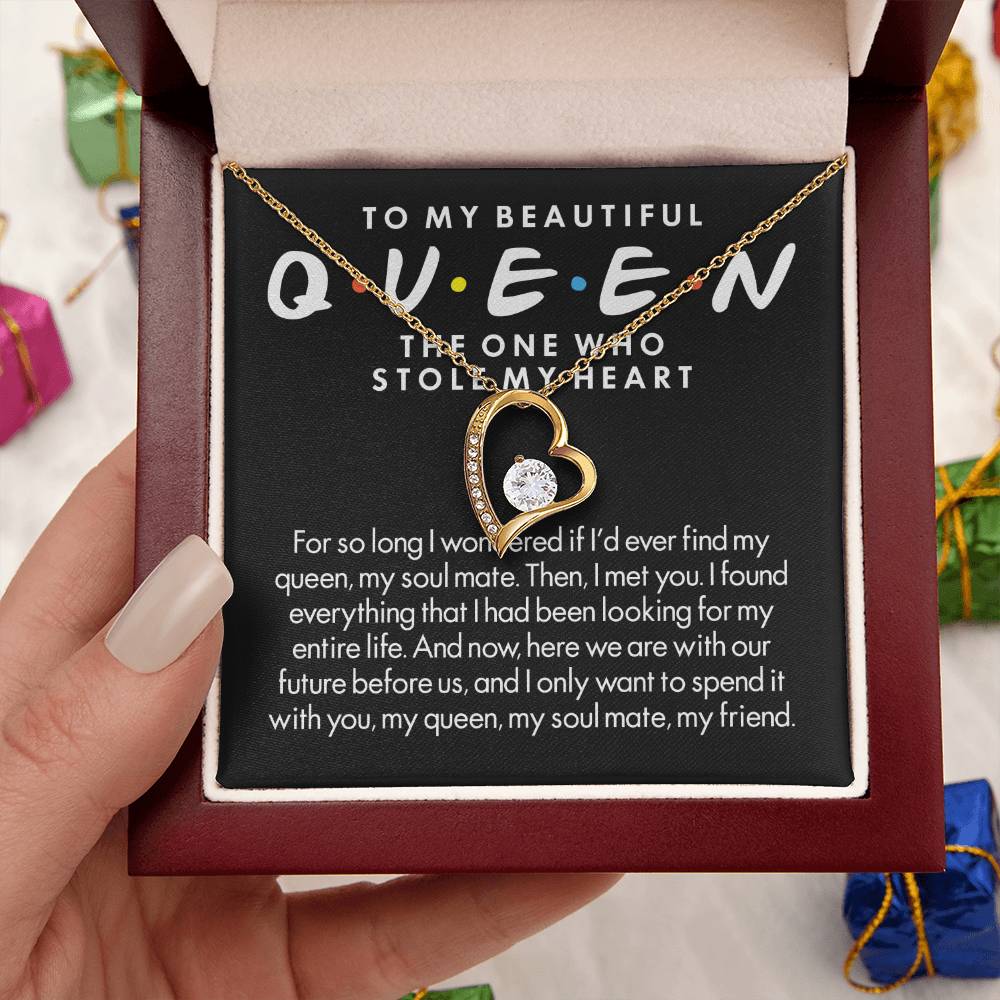 The One Who Stole My Heart Forever Love Necklace