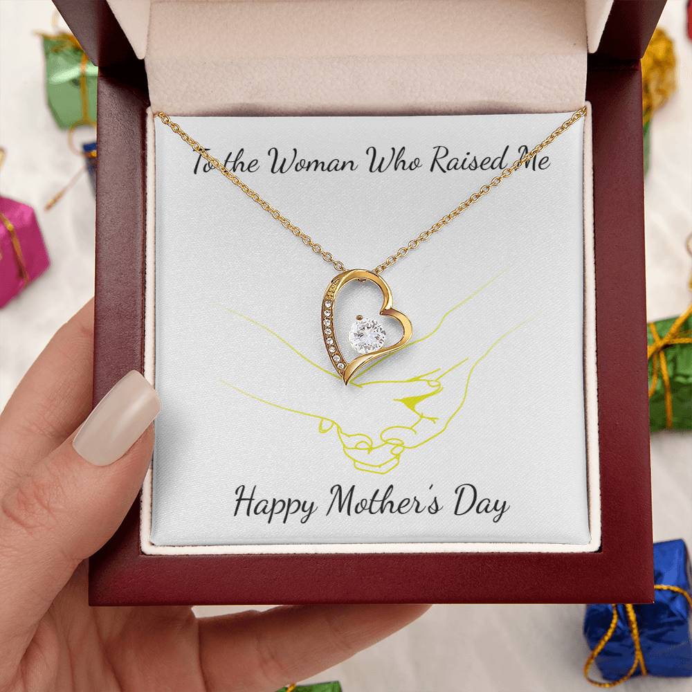 To The Women Who Rice Me Happy Mother's Day Necklace 1 Forever Love Necklace