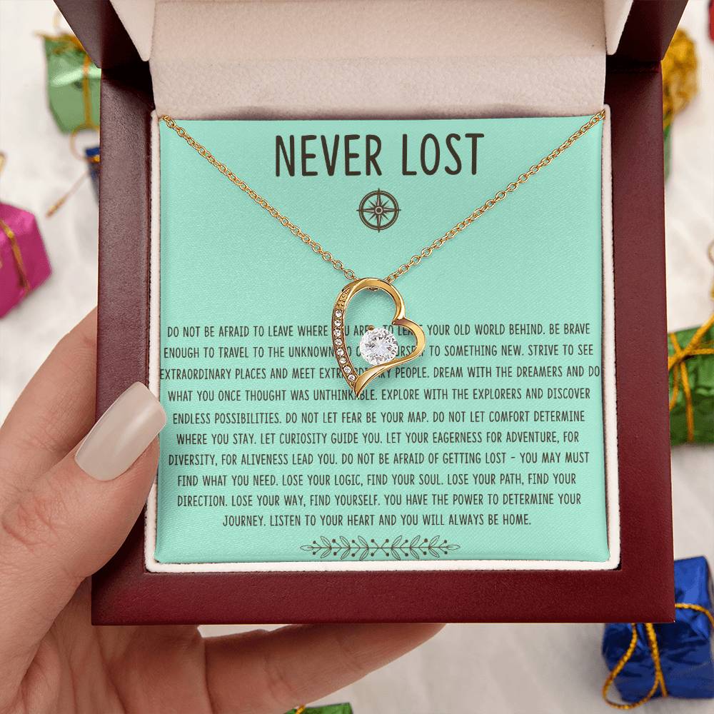 Never Lost Forever Necklace Graduation 1 Forever Love Necklace