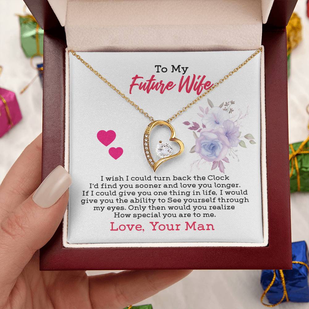 Gift For Future Wife Forever Love Necklace