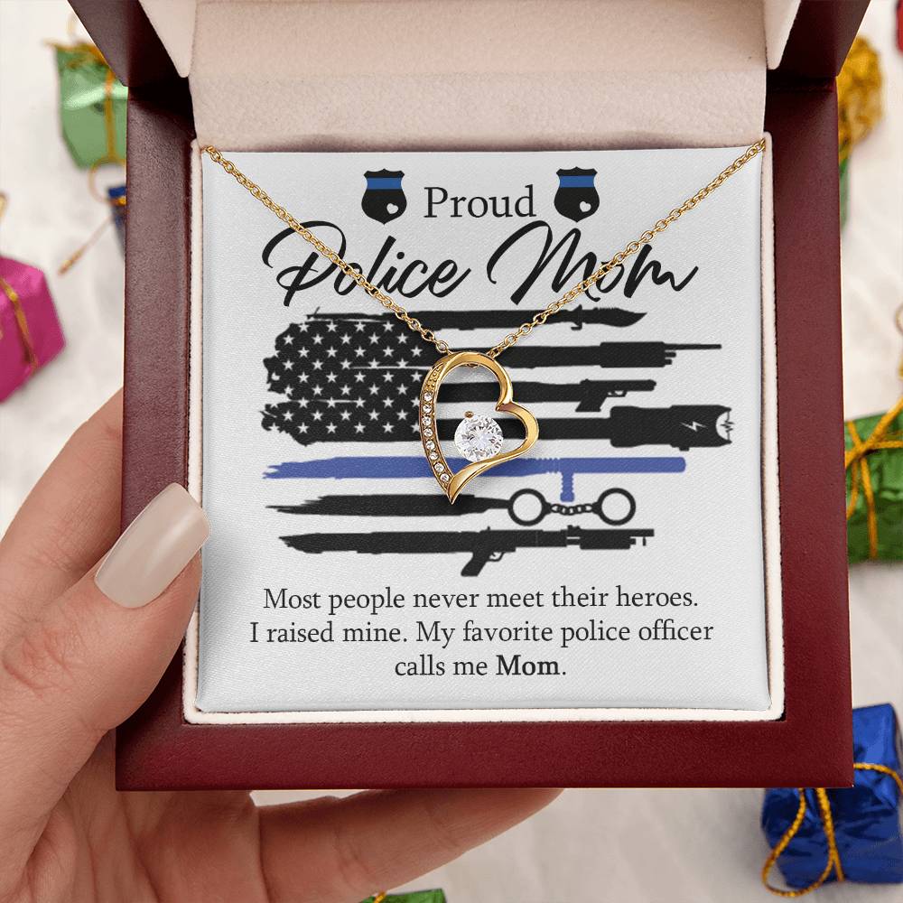 Mother's Day - Calls Me Mom Forever Love Necklace