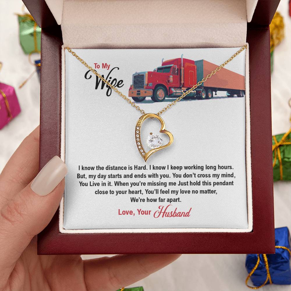 Trucker's Wife 1 Forever Love Necklace