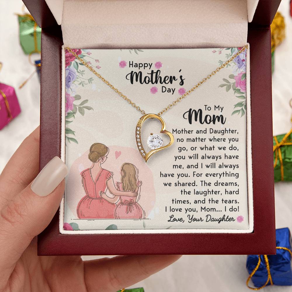 Happy Mother's Day 1 1 Forever Love Necklace