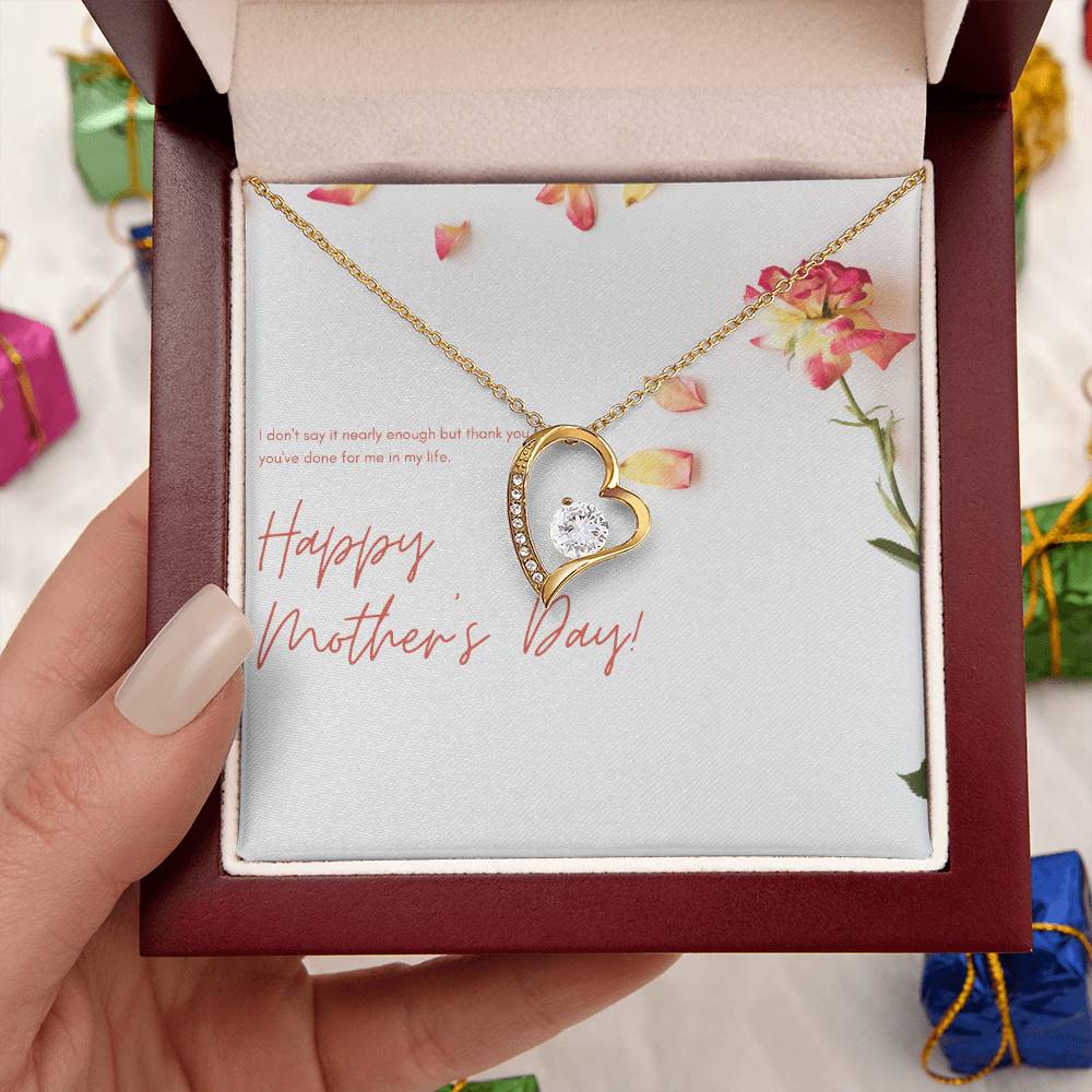 Mother's Day Necklace 4 Forever Love Necklace