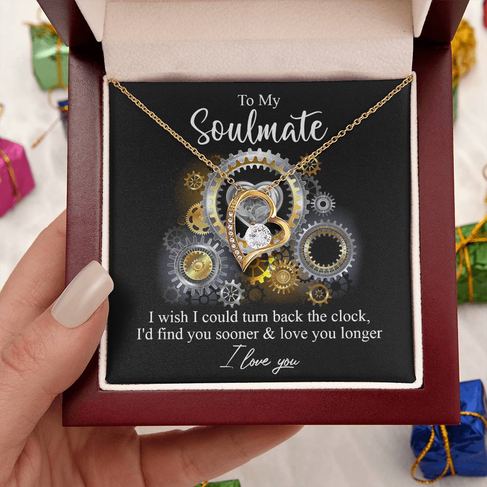 Turn Back The Clock Forever Love Necklace