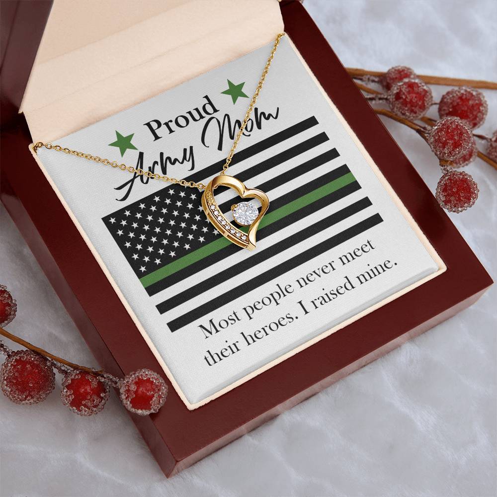 Mother's Day I Raised Mine 1 Forever Love Necklace