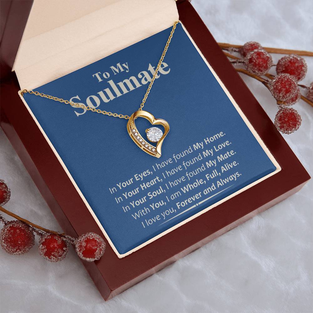 In Your Soul I Have Found My Mate Forever Love Necklace