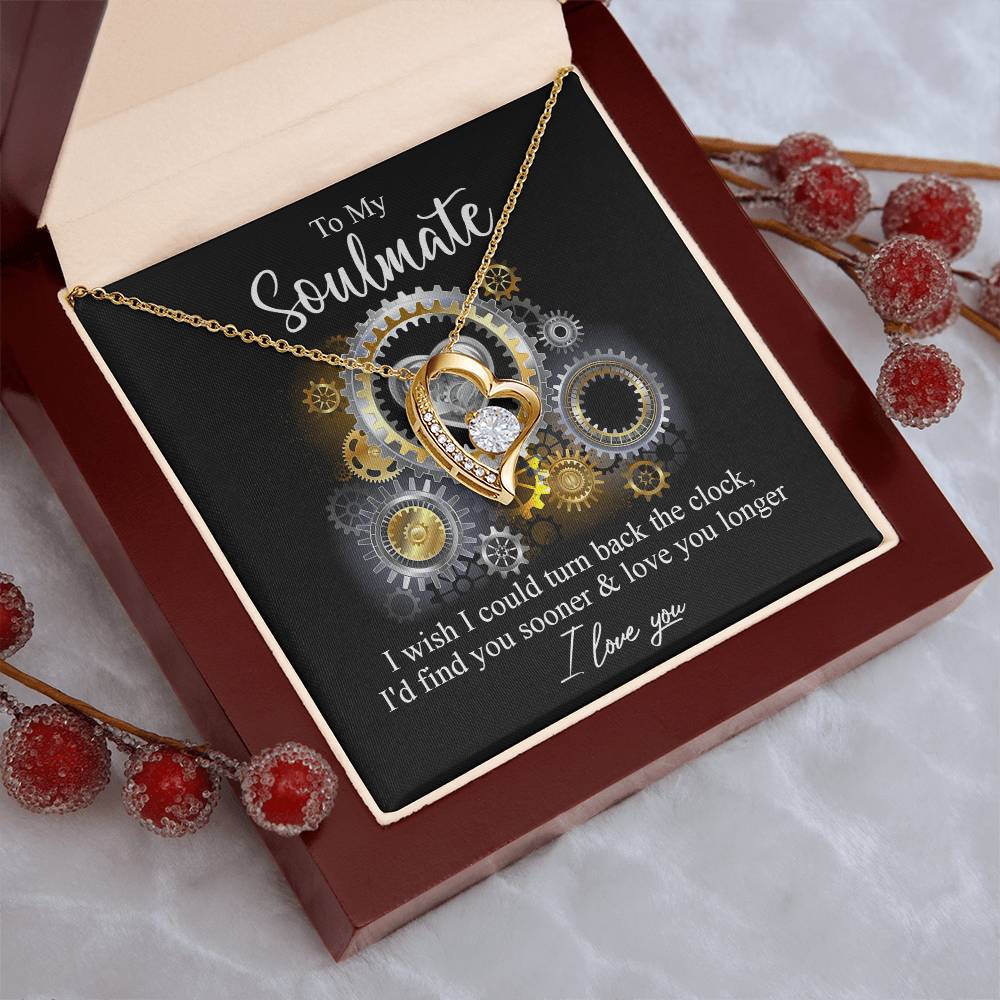 Turn Back The Clock Forever Love Necklace