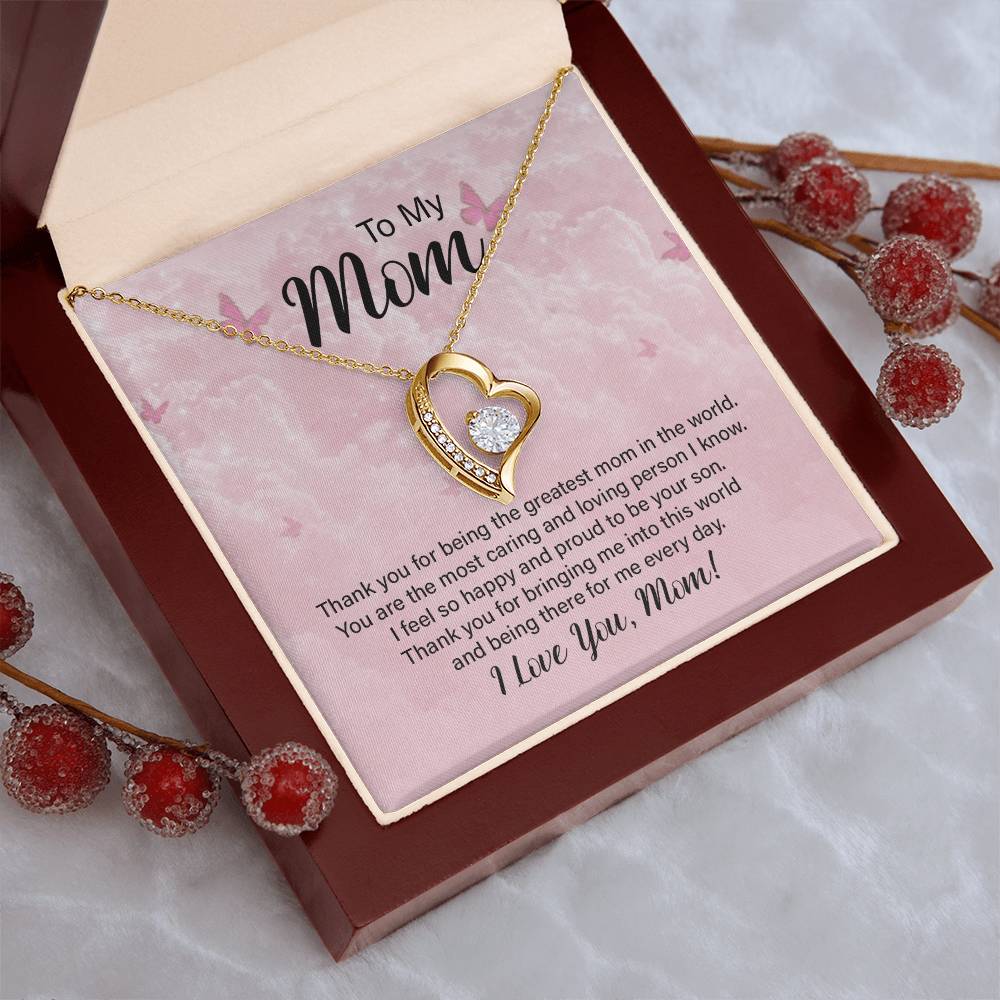 To My Bonus Mom Christmas Gift Bonus Mom Gift Bonus Mom Necklace Stepmom Gift From Bride Step Mom Gift Stepmom Forever Love Necklace