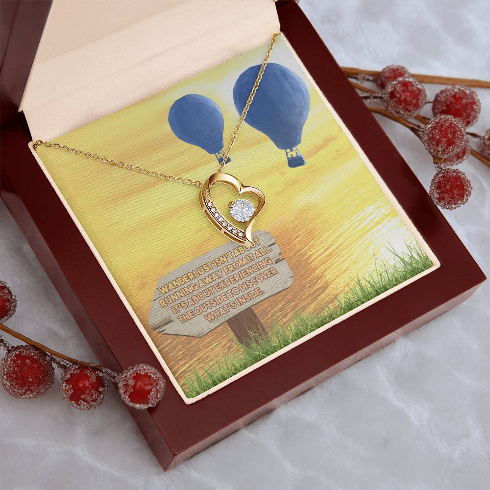 No Matter Where Card World Map Pendant Tiny Planet Earth Necklace Friendship Necklace Gift For Traveler Going Away Gift Travel Forever Love Necklace