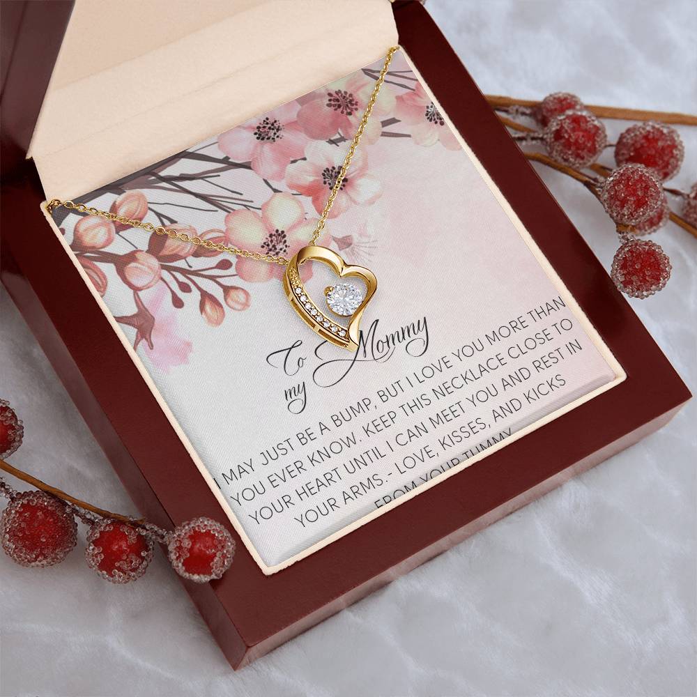 To My Mommy Necklace To My Mommy Jewelryto My Mom Forever Love Necklacecustom Necklace For Mom Mommy Birthday Necklace Gift Forever Love Necklace