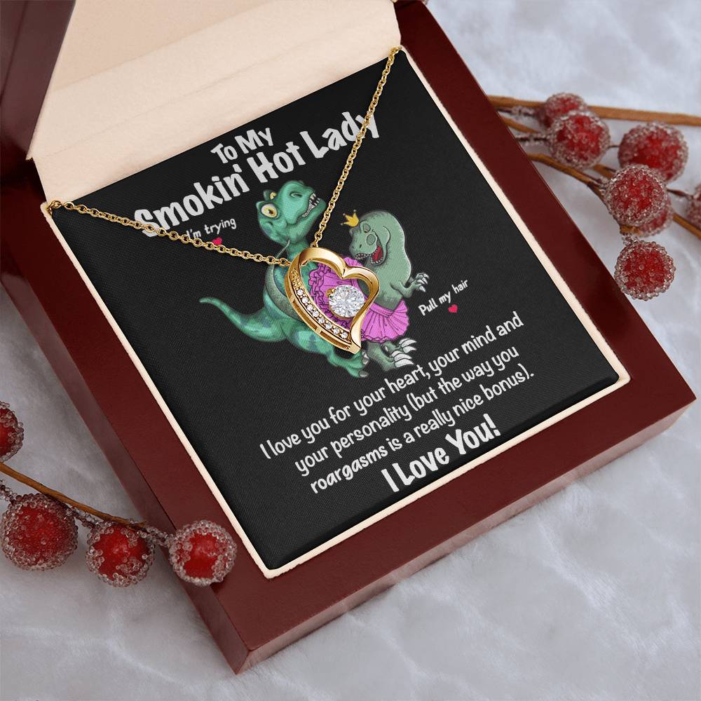 I Love The Way You Roargasms π Love Heart Necklace Forever Love Necklace