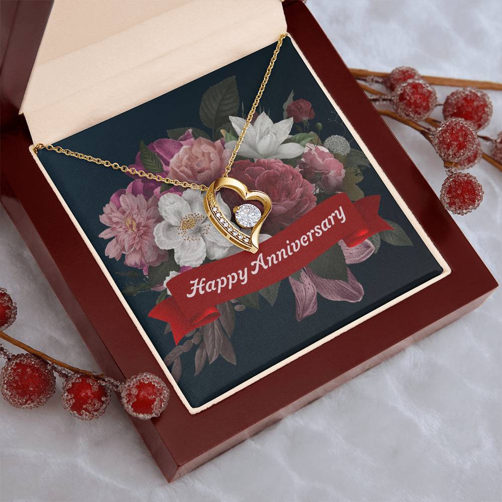 Happy Anniversary - Forever Love Necklace Forever Love Necklace