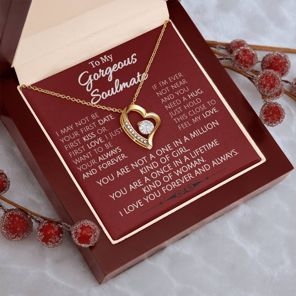 Hold This Close To My Gorgeous Soulmate Stunning Necklace 1 Forever Love Necklace