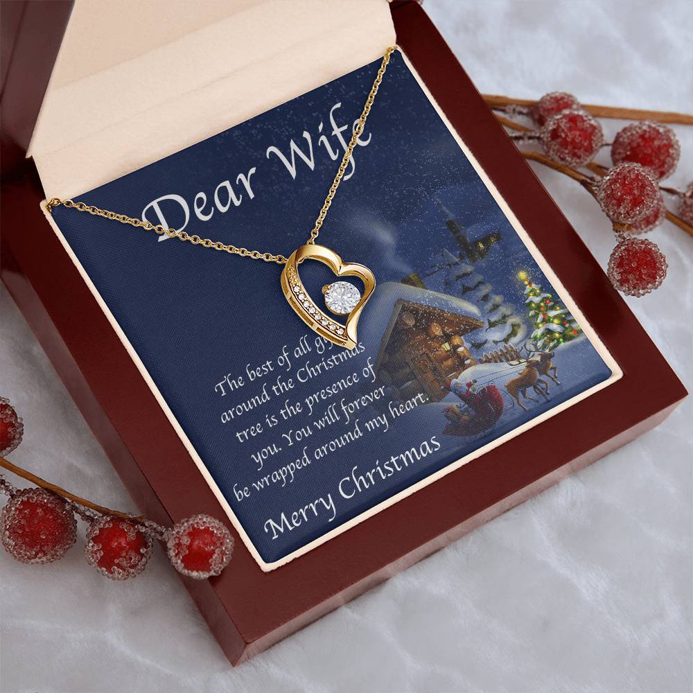 Wife Dancing Love Necklace Christmas Gift From Husband Forever Love Necklace