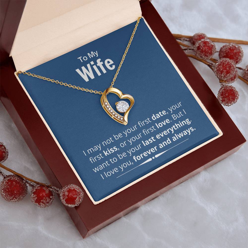 Forever & Always Necklace Wife Gift Set 1 Forever Love Necklace