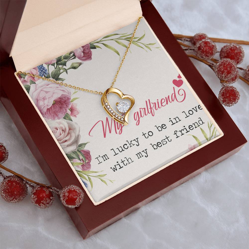 Girlfriend Birthday Gift Jewelry Girlfriend Necklace Necklace For Girlfriend From Boyfriend Necklace For Girlfriend Girlfriend Forever Love Necklace