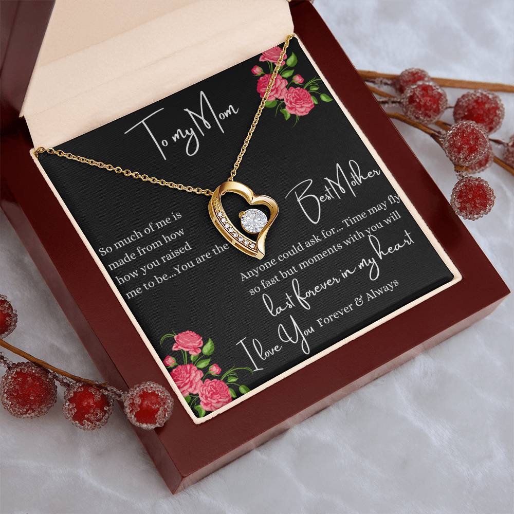 To My Mom Forever Love Necklace