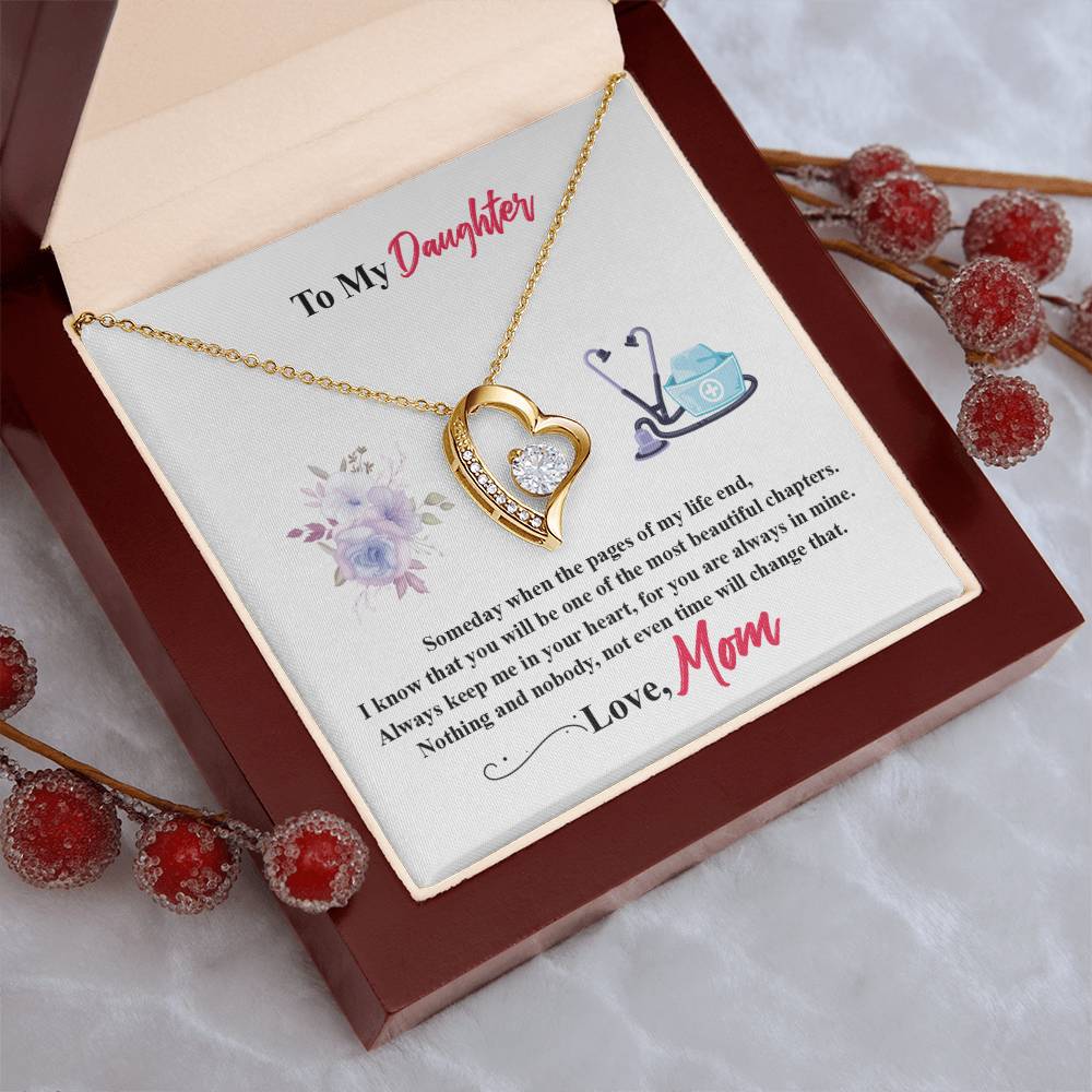 Nurse Daughter Forever Love Necklace