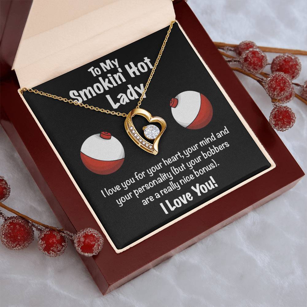 Fisherman's Lady Customize Gift💓 Heart Necklace Forever Love Necklace