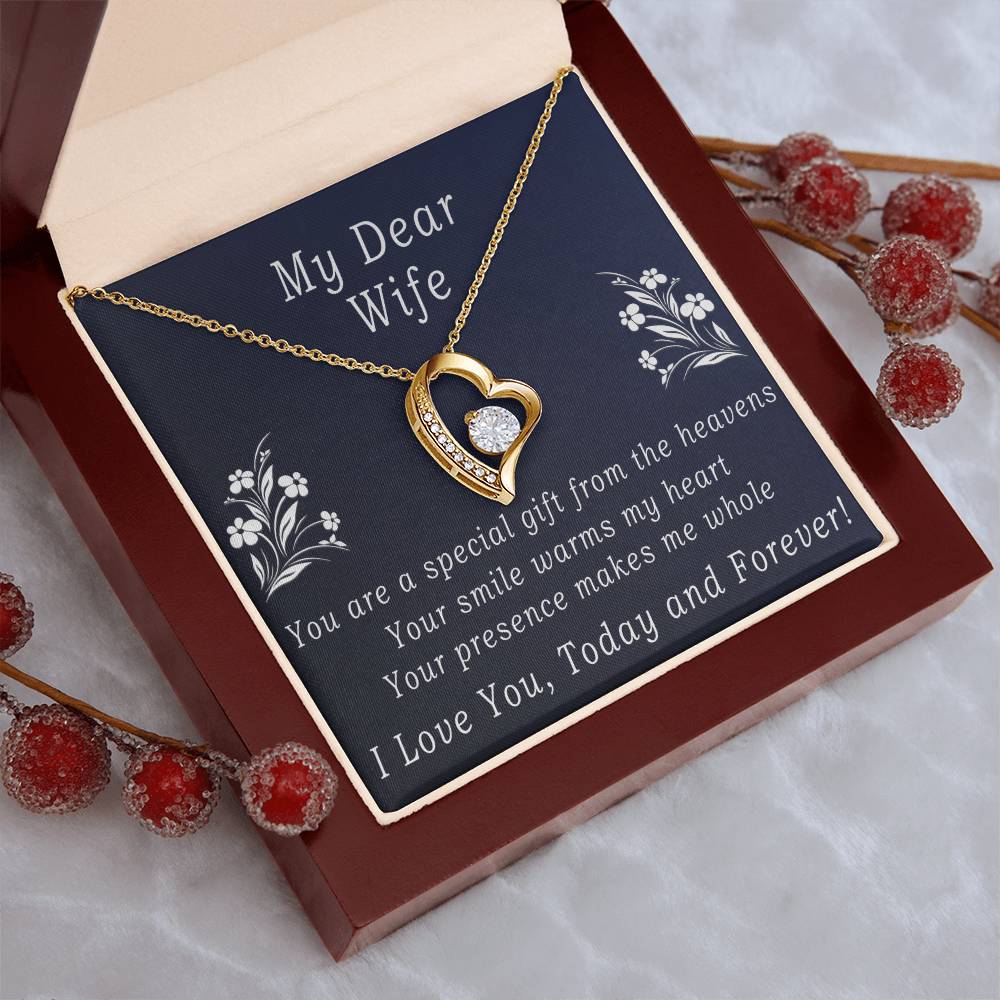 Forever Love Gold Necklace Forever Love Necklace