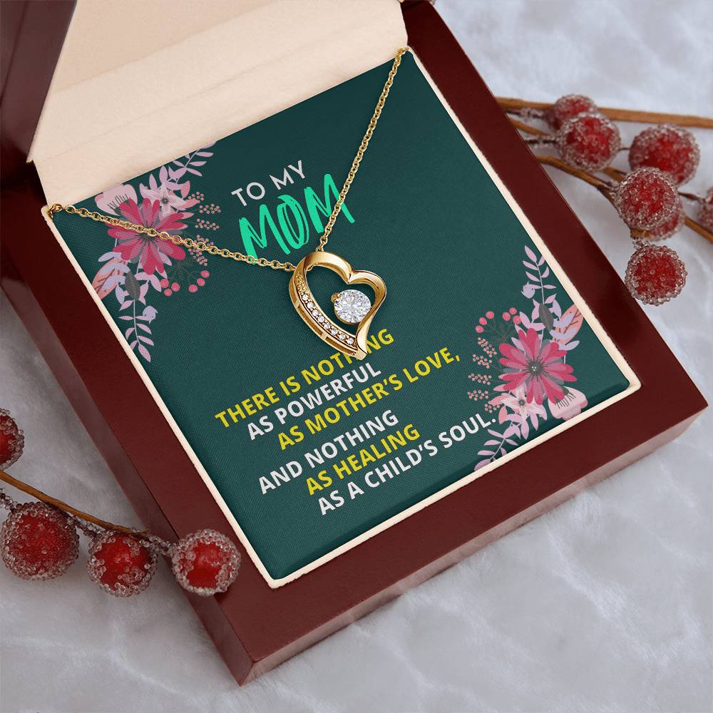 To My Mom Mother Necklace Gift For Mother Xmas Christmas Customize Gift To My Mom 7 1 Forever Love Necklace