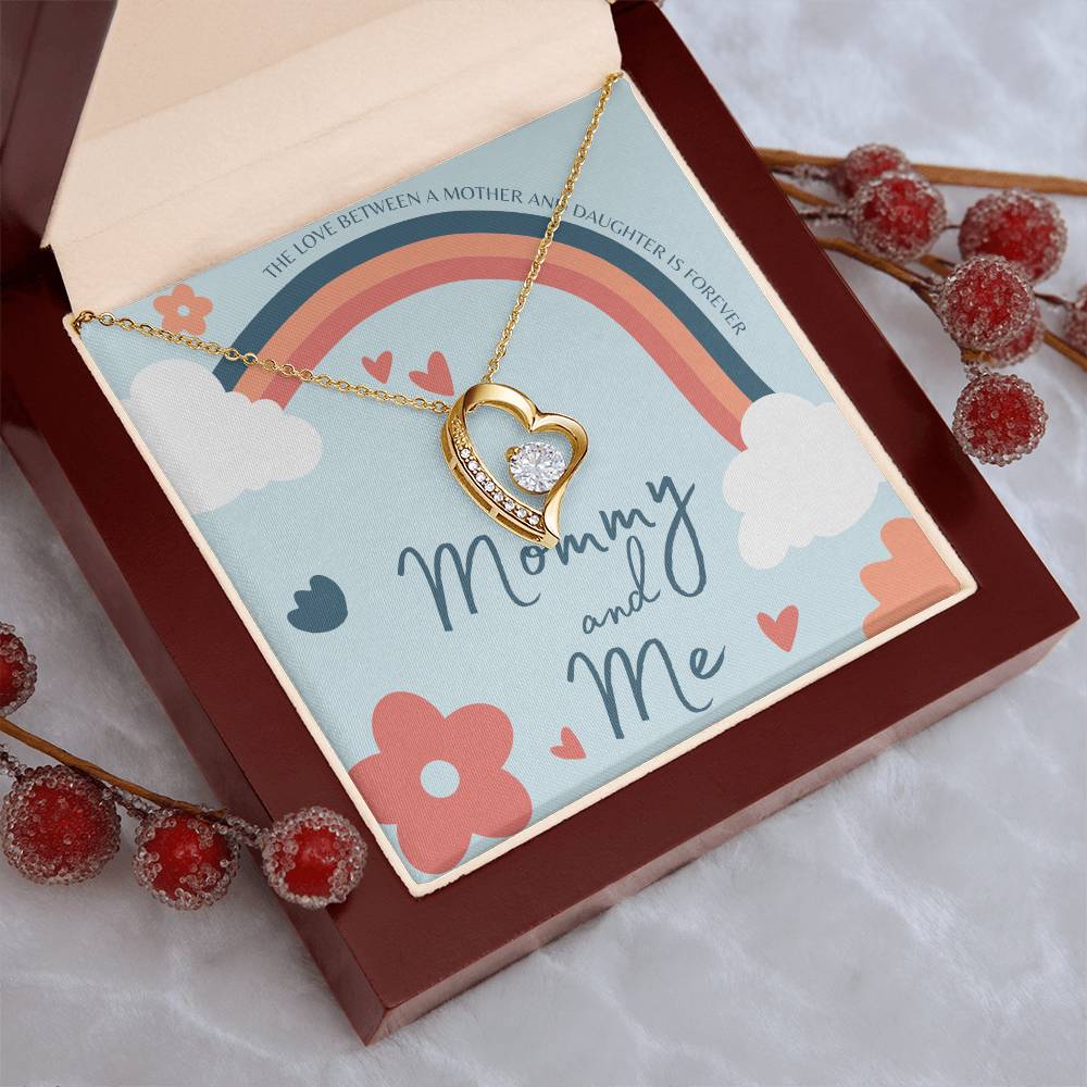 Mommy And Me Mother Daughter Gift For Daughter From Mom Gift For Daughter From Mom Daughter Mother Necklace Forever Love Necklace