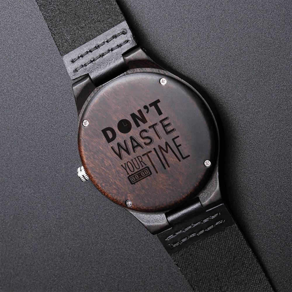 Sentimental Gifts For Son From Dad Personalized Gifts For Son From Dad Gift Ideas For Father And Son To Do Together Fa Engraved Wooden Watch