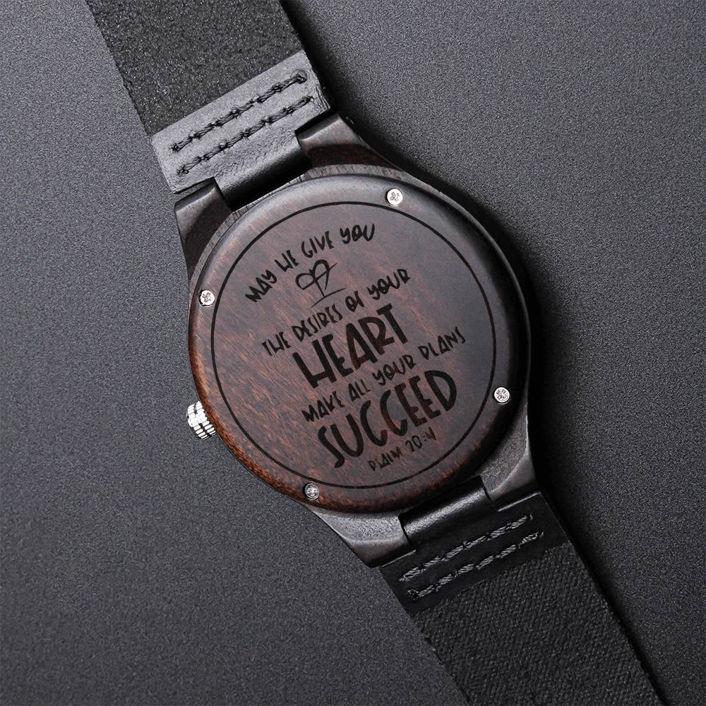 To My Son Watch Gift From Mom And Dad For Son Birthday Graduation Anniversary Wedding Gift Son Gift Ideas Special Gift Engraved Wooden Watch
