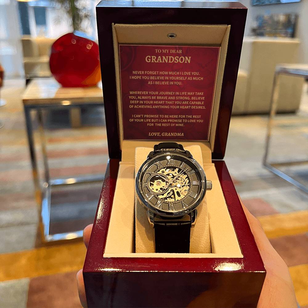 Openwork Watches Grandson Gift