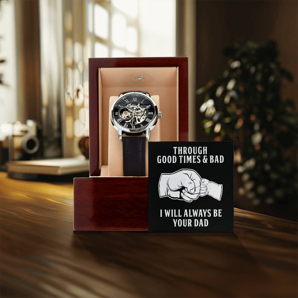 Son - Through Good Times & Bad - Openwork Watch