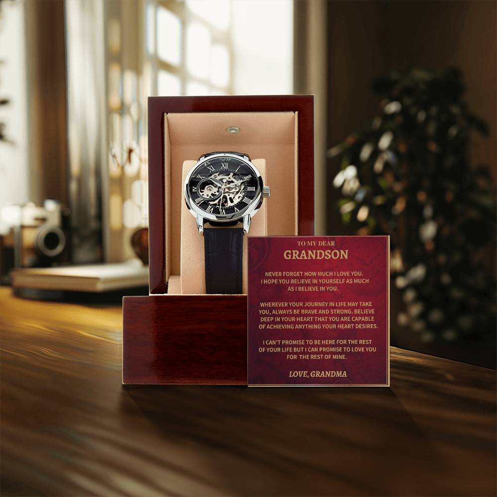 Openwork Watches Grandson Gift