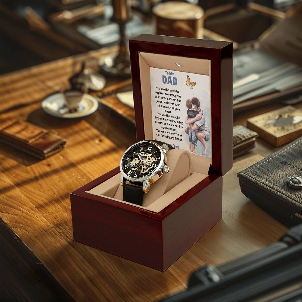Dad - You Are My Hero - Openwork Watch