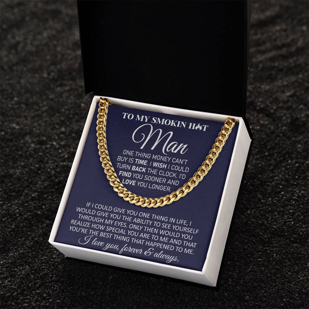 My Man - Find You Sooner Cuban Link Chain
