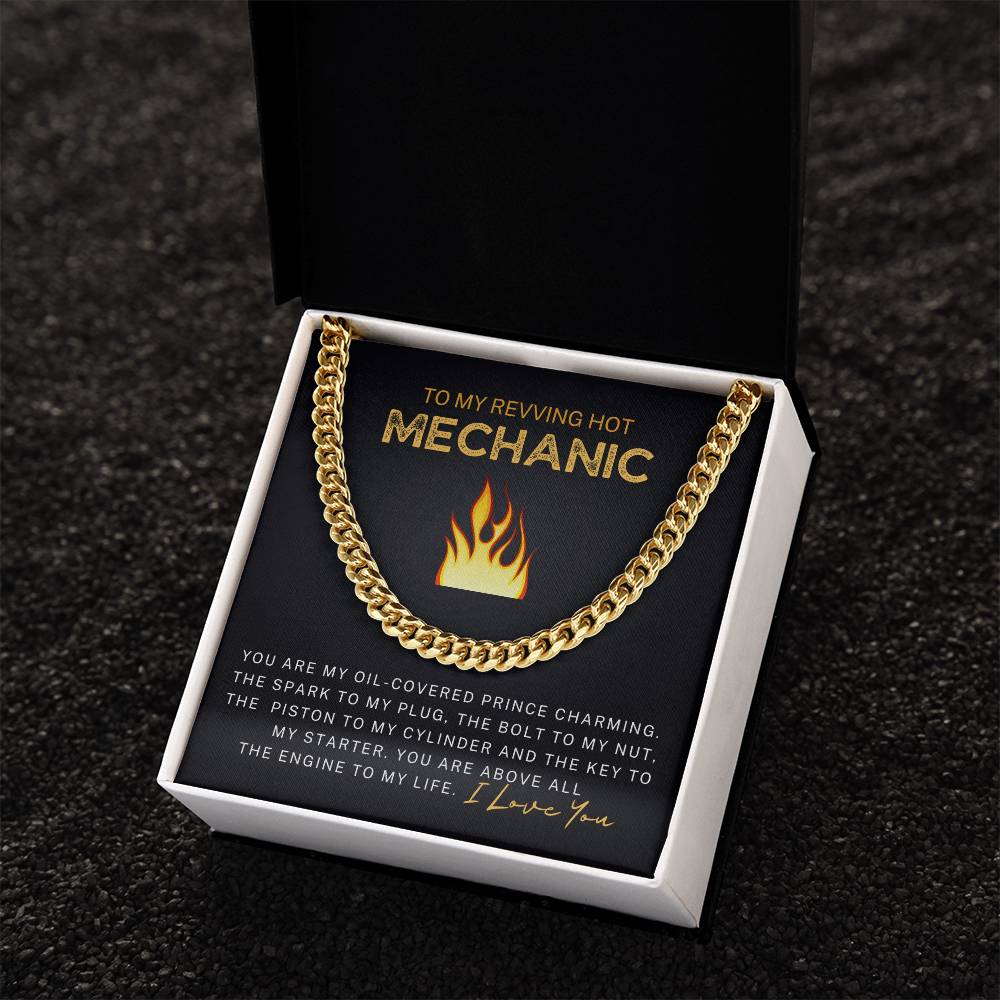 Mechanic Gifts From Girlfriend -Limited Time Only - Get Yours Now! Cuban Link Chain