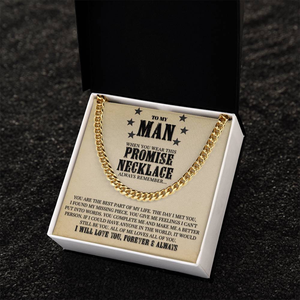 You Are The Best Part Of My Life - Cuban Link Chain Necklac