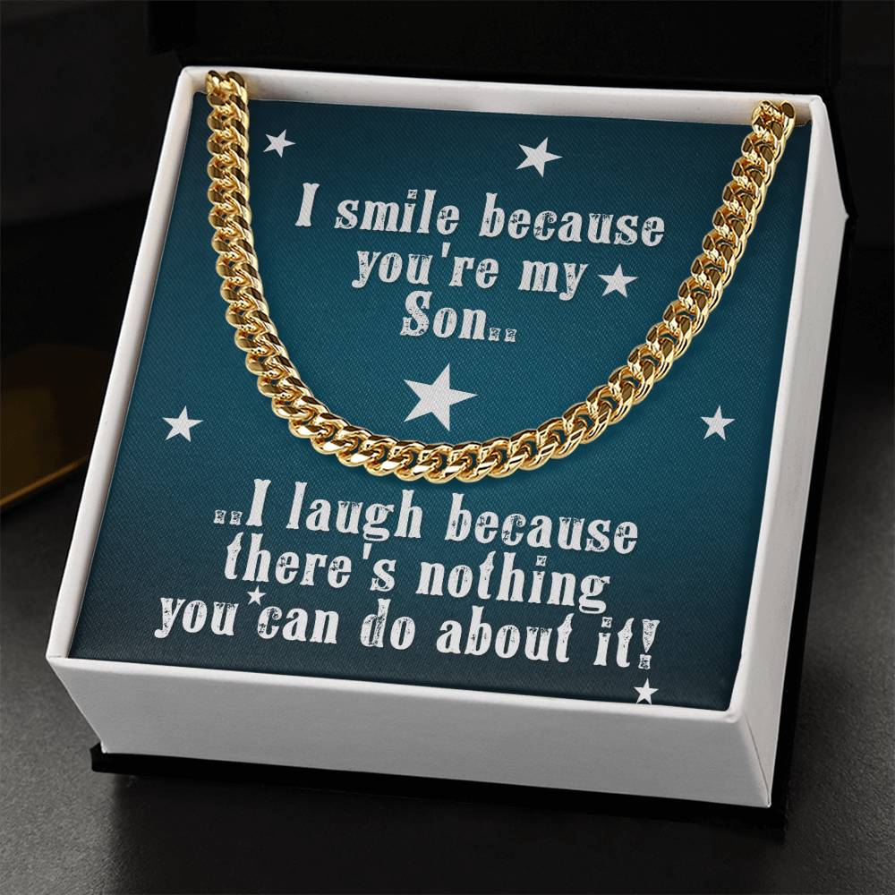 There's Nothing You Can Do About It Cuban Link Chain