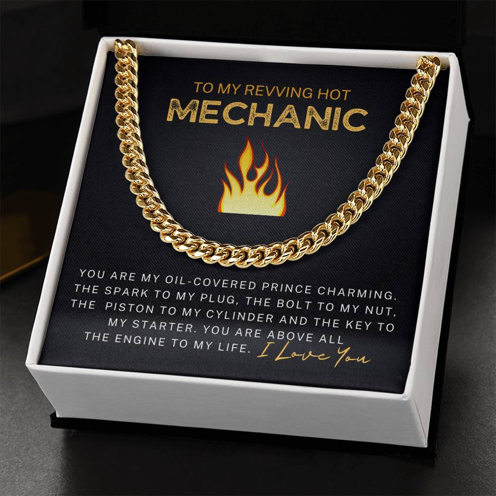 Mechanic Gifts From Girlfriend -Limited Time Only - Get Yours Now! Cuban Link Chain