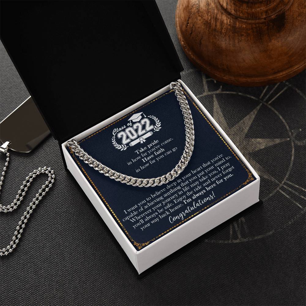 Graduation Gifts For Him Best Graduation Gifts For Guys Graduation Gift High School Boy Graduation Gift College Male G Cuban Link Chain