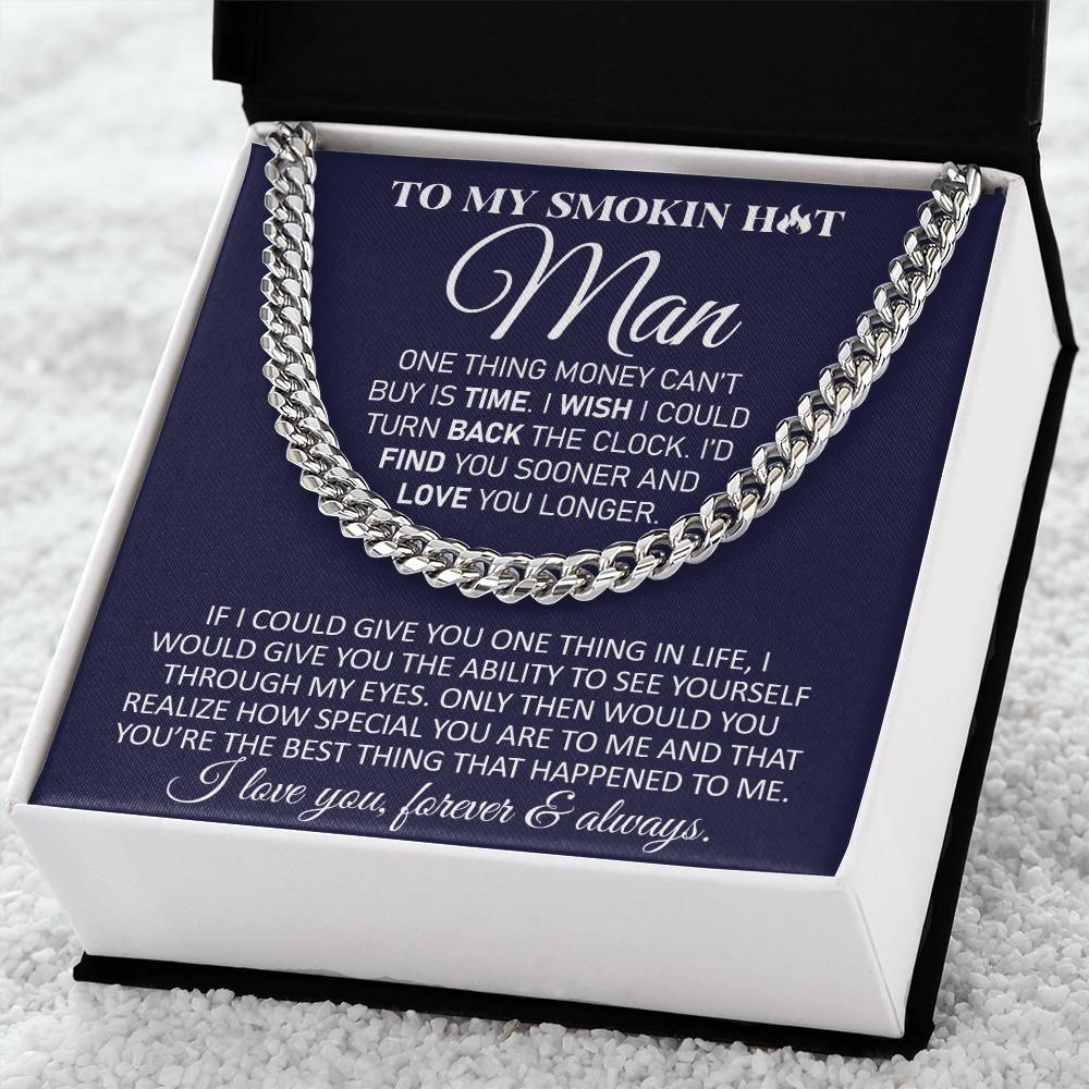 My Man - Find You Sooner Cuban Link Chain
