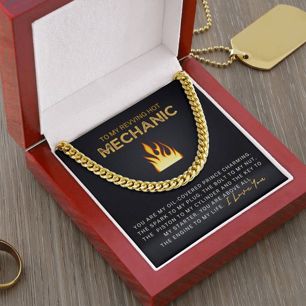 Mechanic Gifts From Girlfriend -Limited Time Only - Get Yours Now! Cuban Link Chain